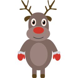 christmas reindeer svg, reindeer svg, cute reindeers christmas svg, baby reindeer christmas svg, digital download-7