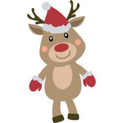 christmas reindeer svg, reindeer svg, cute reindeers christmas svg, baby reindeer christmas svg, digital download-9