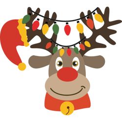 christmas reindeer svg, reindeer svg, cute reindeers christmas svg, baby reindeer christmas svg, digital download-14