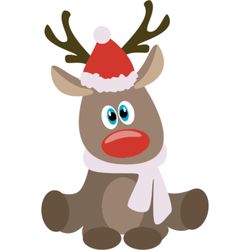 christmas reindeer svg, reindeer svg, cute reindeers christmas svg, baby reindeer christmas svg, digital download-17