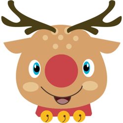 christmas reindeer svg, reindeer svg, cute reindeers christmas svg, baby reindeer christmas svg, digital download-18