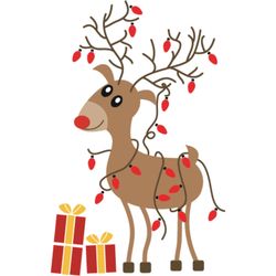 christmas reindeer svg, reindeer svg, cute reindeers christmas svg, baby reindeer christmas svg, digital download-20