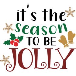 it's the season to be jolly svg, christmas svg, merry christmas svg, christmas cookies svg, christmas tree svg, cut file