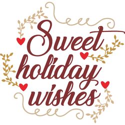 sweet holiday wishes svg, christmas svg, merry christmas svg, christmas cookies svg, christmas tree svg, cut file