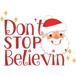 don't stop believin svg, christmas svg, merry christmas svg, christmas cookies svg, christmas tree svg, cut file