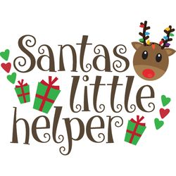 santas little helper svg, christmas svg, merry christmas svg, christmas cookies svg, christmas tree svg, cut file