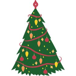 tree svg, christmas tree svg, christmas tree logo svg, merry christmas svg, christmas decor svg, digital download-13