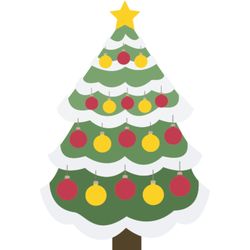 tree svg, christmas tree svg, christmas tree logo svg, merry christmas svg, christmas decor svg, digital download-14