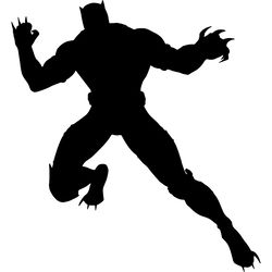 black panther silhouette, black panther svg, wacanda forever, marvel svg, digital download-4