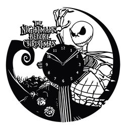jack skellington shiloutte, christmas png, halloween nightmare png, nightmare png, digital download-8