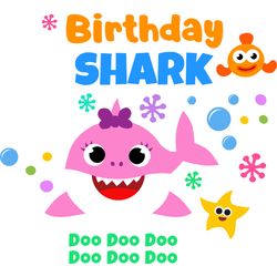 birthday shark svg, baby shark svg, baby shark clipart, shark clipart, shark svg, digital download-1