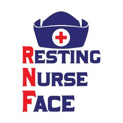 resting nurse face svg, nurse svg, nurse t shirt design, nurse logo svg, nurse shirt svg, cut file