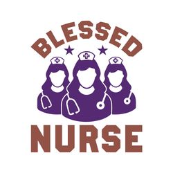 blessed nurse svg, nurse svg, nurse t shirt design, nurse logo svg, nurse shirt svg, cut file