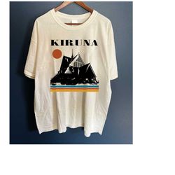 kiruna t-shirt, kiruna shirt, kiruna travel, sweden city tees, kiruna sweater, travel t-shirt, city travel shirt, map t-