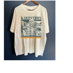karpathos t-shirt, karpathos shirt, karpathos travel, greek city tees, karpathos sweater, city travel shirt, map t-shirt