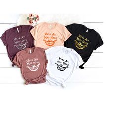 we're all mad here shirt,matching disney shirts,alice in wonderland,fantasyland shirt,disneyland shirt,mad hatter tee,di