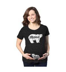 maternity sizes baby bear maternity shirt, stretchy mama