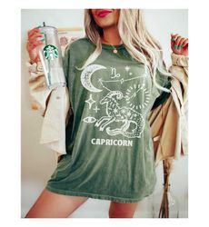 capricorn zodiac tee, capricorn zodiac gift, zodiac birthday,