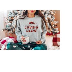 christmas cousin family matching shirts,christmas matching shirt, cute christmas gift, matching cousin shirts,