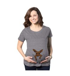 baby peeking shirt, kangaroo maternity shirt, australia maternity