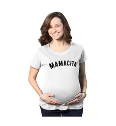 mamacita maternity shirt, maternity shirts with sayings, funny