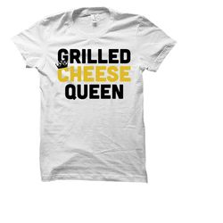 grilled cheese shirt. grilled cheese gift. grilled cheese lover. cheese tshirt. cheese lover gift. foodie gift. foodie s
