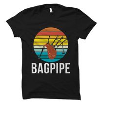 bagpipe t-shirt. bagpiper gift. bagpipe player shirt. bagpiper shirt. bagpipe gift. bagpiper player shirt. bagpipe retro
