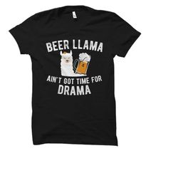 beer llama shirt. beer llama t-shirt. llama lover gift. llama lover shirt. funny beer shirt. funny beer gift. beer lover