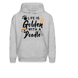 doodle hoodie. doodle gift. dog lover hoodie. dog lover gift. golden doodle gift. dog sweatshirt. dog mom gift. dog dad