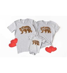 mama papa baby bear shirt set. baby shower