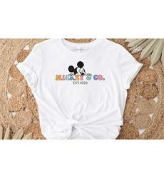 mickey and co shirt, mickey shirt, disneyworld shirt,disney