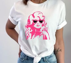 dolly parton with sunglasses shirt, dolly parton, dolly hearts sunglasses tee, dolly parton graphic