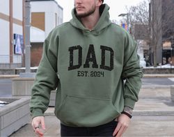 dad sweatshirt, personalize dad gift sweatshirt, gift for dad, gift for grandpa, new dad sweatshirt ,father's day gift,
