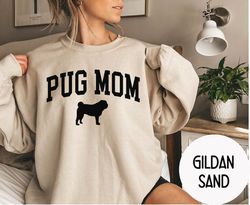 pug sweatshirt, pug mom crewneck, pug shirt, pug shirt, pug mama gift, dog lover gift, funny pug shirt, pug owner pullov