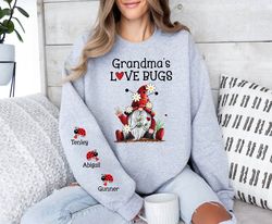 grandma sweatshirt, grandma shirt, mothers day gifts for grandma, custom grandma with kidnames, godmerch grandma printin