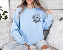 custom name bearded collie sweatshirt , bearded collie sweatshirt , gift for bearded collie lovers , gift for bearded co