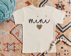 mama mini matching set, baby shower gift, mama t shirt, mini bodysuit, mini toddler, mini youth, new mom gift idea, baby