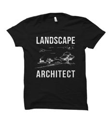 architect gift. landscape architect shirt. architecture gift. landscape