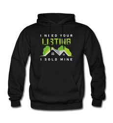 real estate hoodie. real estate clothing. real estate