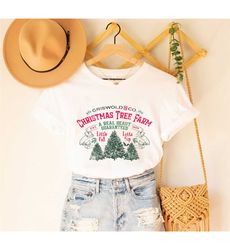 griswold co shirt, christmas tree farm shirt, lotta