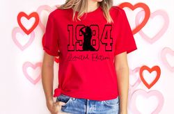 40th birthday gift shirt, limited edition 1984, 40th birthday shirt, birthday gifts for him and her, 40th birthday prese