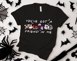 a friend in me toy story shirt, toy story halloween shirt, disney toy story shirt, toy story friends shirt