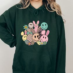 cute easter sweatshirt, funny easter hoodie, easter bunny shirt, happy easter shirt, womens easter gifts
