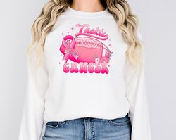 cancer awareness sweatshirt football breast cancer sweatshirt tackle cancer sweatshirt cancer football shirt football ca