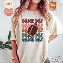 football game day t-shirt, football shirt, football shirt for women, sports mom shirt