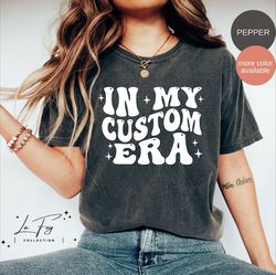 personalized t-shirt, concert outfit, gift for fan girl, cute retro aesthetic women tee