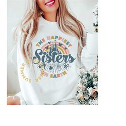 matching sisters disney trip sweatshirt