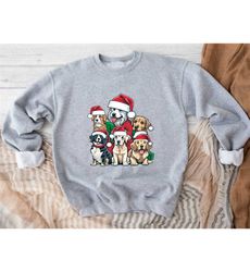 christmas dog sweatshirt, dog owner christmas gift, dog christmas sweatshirt, christmas dog lover sweater, holiday appar