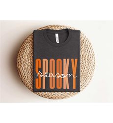 spooky season shirt, funny halloween shirt, pumpkin fall season, retro halloween shirt, fall shirt, halloween shirt, vin