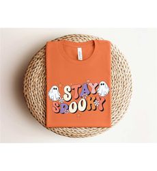 stay spooky shirt, spooky vibe shirt, retro halloween shirt, cool halloween shirt, funny halloween shirt, halloween shir